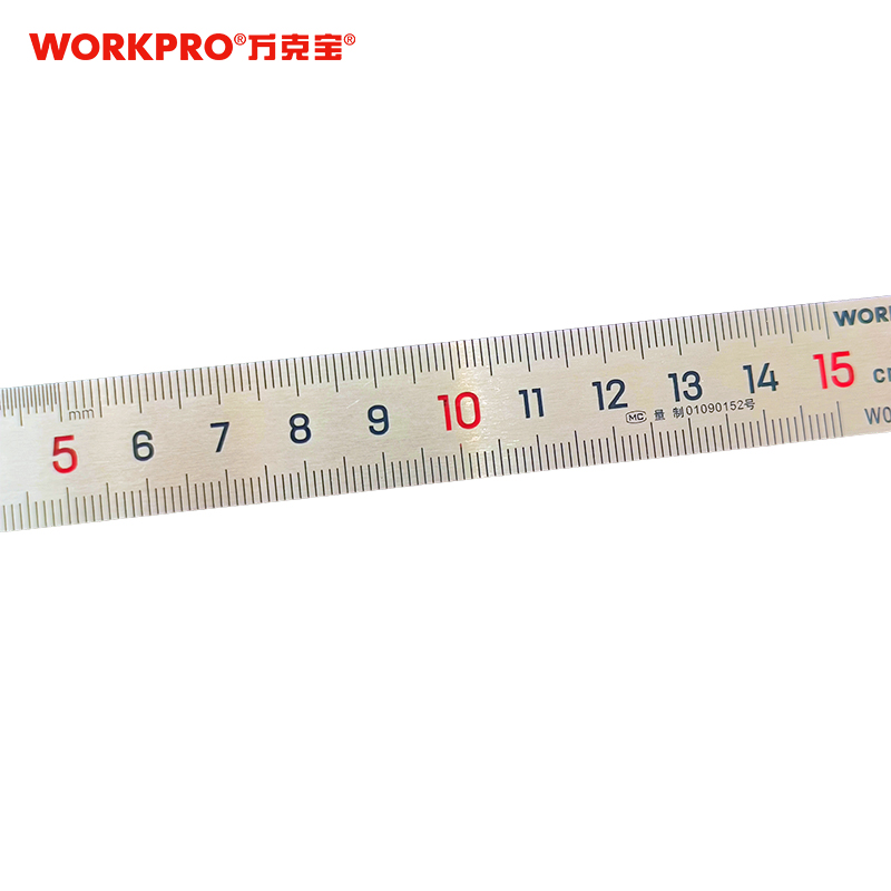 万克宝 15cm不锈钢直尺(公制) W065018 把高清大图