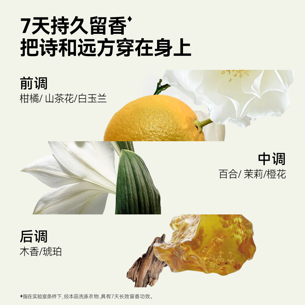 洁仕嘉牌香氛净护洗衣液(瓶装)(云南·雪浸山茶)1.8KG*1瓶 ZL010-01高清大图