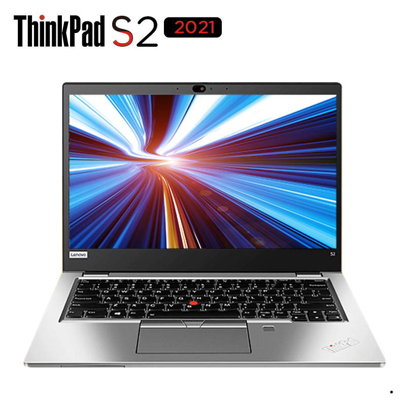 联想ThinkPad S2 (03CD) 2021款 11代酷睿 13.3英寸轻薄笔记本电脑(I5-1135G7/8G/512G固态/背光键盘) 银 高端商务 轻薄便携