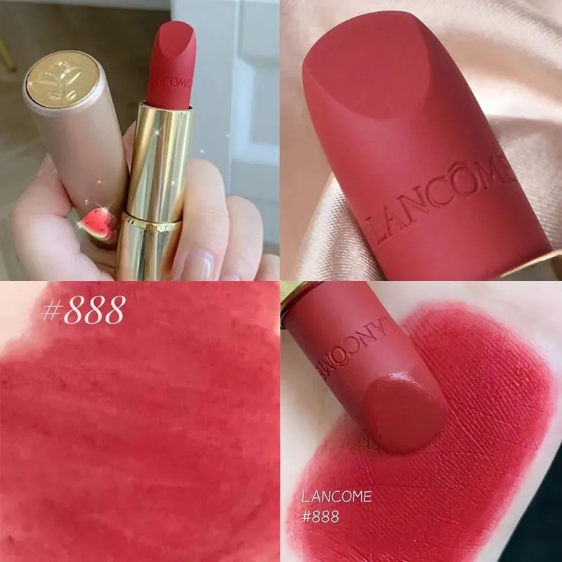 LANCOME兰蔻菁纯柔雾哑光唇膏3.4g #888小野莓