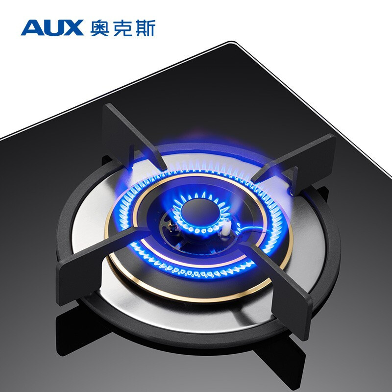奥克斯(AUX)烟灶套餐17m³每分钟换气量空气焕然一新4.2kw大火力爆炒文火面面俱到