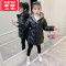 可莉允浠女童棉衣2022新款8岁小学生女孩棉袄9加厚棉服10洋气外套秋冬装
