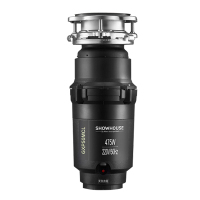 摩恩(MOEN)垃圾处理器GXP50 家用厨房食物垃圾处理器水槽厨余粉碎机 空气开关