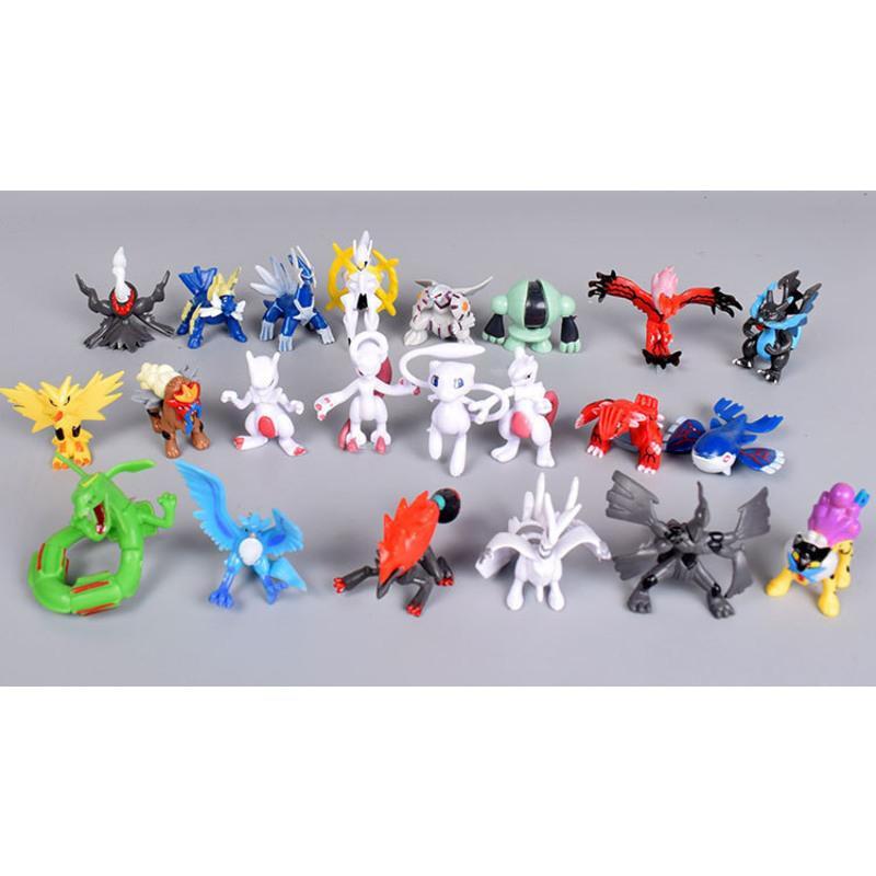 神奇宝贝宠物小精灵神兽玩具摆件模型口袋公仔手办精灵球图鉴礼品SN6208 