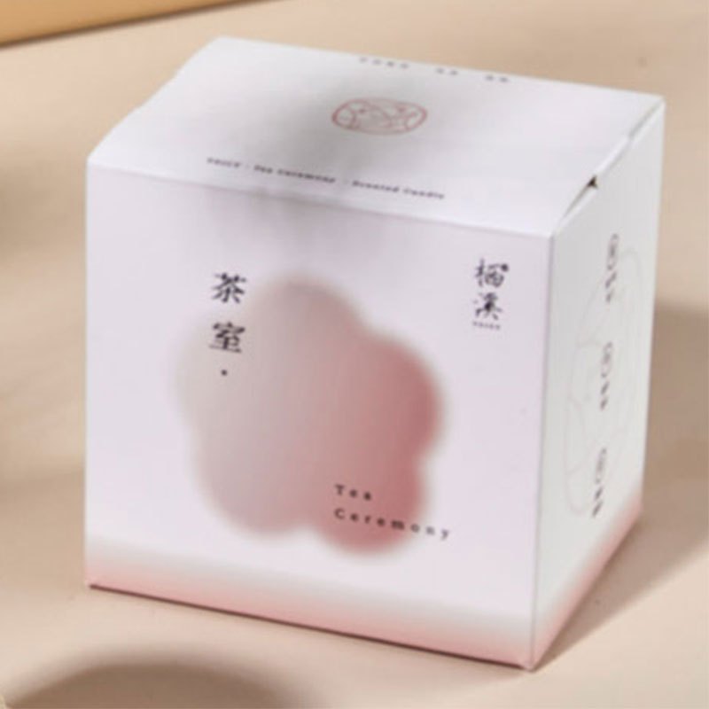 栖溪逸境系列香薰蜡烛 清透花香调 茶室 100g