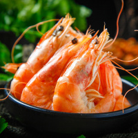 【抢！3件仅108元】 越南黑虎虾毛重600g 16只 水产草虾净重400g 斑节虾老虎虾海鲜水产