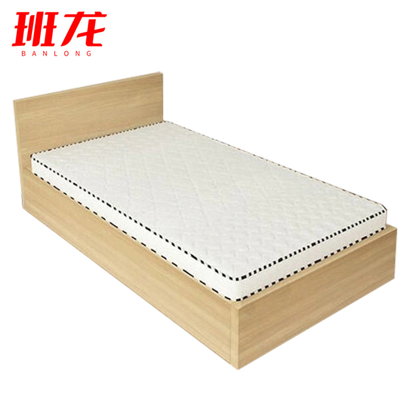 班龙1米宿舍床1000*2000mm+床垫套高清大图