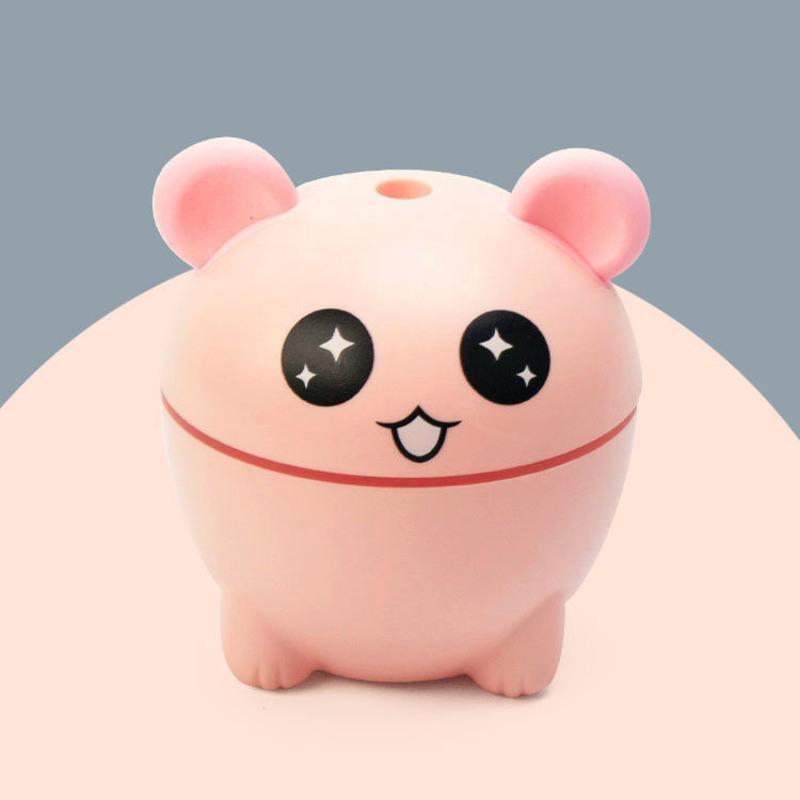 卡通车载加湿器学生白领迷你可爱香薰机usb创意小型超静音雾化器 粉红