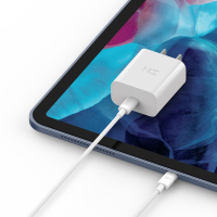 ZMI紫米 充电器20W苹果快充套装USB C TO Lightning数据线(1米)适用于苹果8-14系列