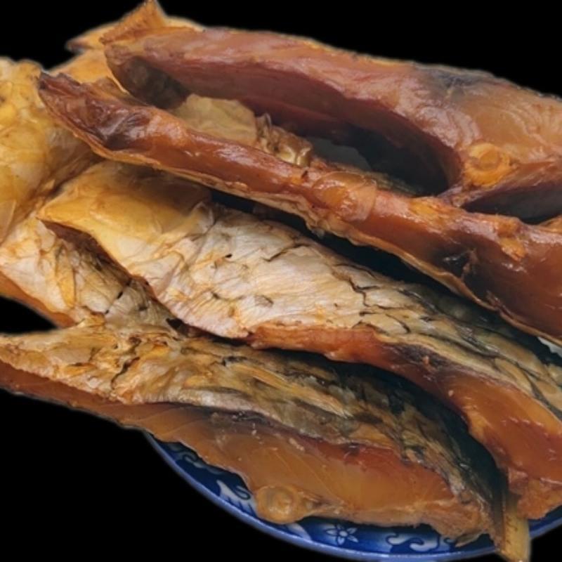 腊鱼500g湖南正宗农家自制烟熏腌鱼咸鱼干草鱼块湖北四川腊肉腊肠