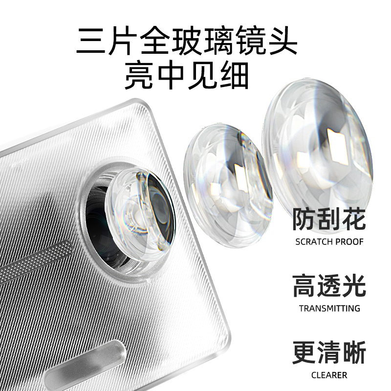 夏新AMOI C20Plus 5年质保白色LED智能家用投影仪1080P全高清支持无线投屏高清大图