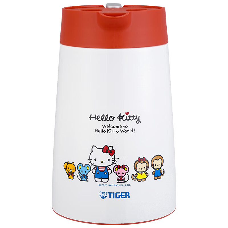 虎牌(TIGER)保温壶三丽鸥水壶PWO-L12C 帕恰狗 凯蒂猫系列1.2L高清大图