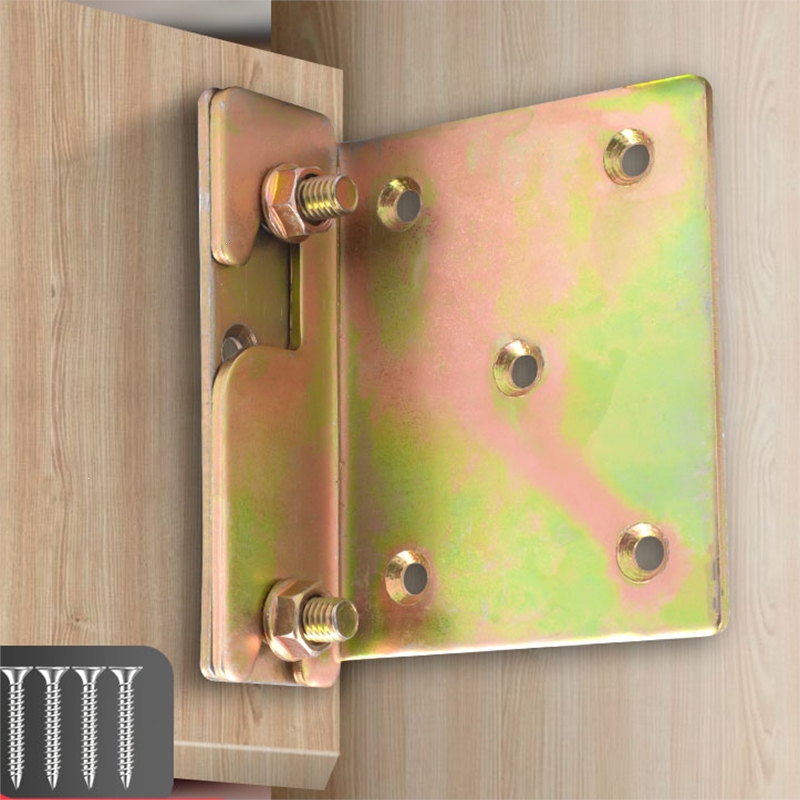 庄子然床扣件家具床挂连接件螺丝挂扣组装床五金配件角码层板挂钩床关