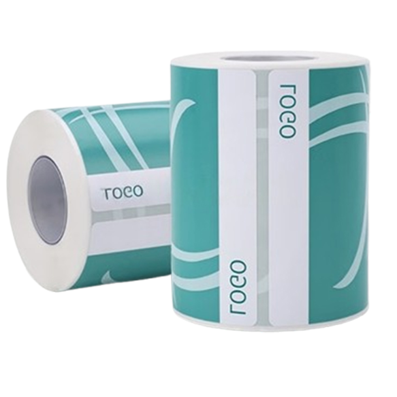 植巾 BQZ160 标签纸 1.00 盒/卷 (计价单位:卷) 白绿色高清大图