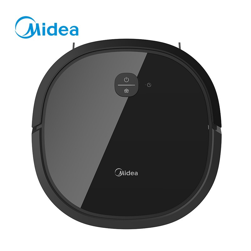 美的(Midea) Ti-07W家用扫地机家用多功能扫地机器人强大吸力智能防撞持久续航一键除尘大尘盒升级APP智控