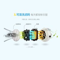 天骏干衣机蓝色TJ-1A-JY宝宝烘干机家用速干衣服烘衣机小型迷你可折叠静音