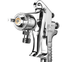 明治W-71 油漆喷枪 气动高雾化家具木器 乳胶漆喷枪 上壶