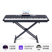 壹枱（The ONE）智能钢琴 88键重锤 便携版立式专业家用电钢琴电子 数码钢琴初学者 黑白色 郎朗推荐并教学