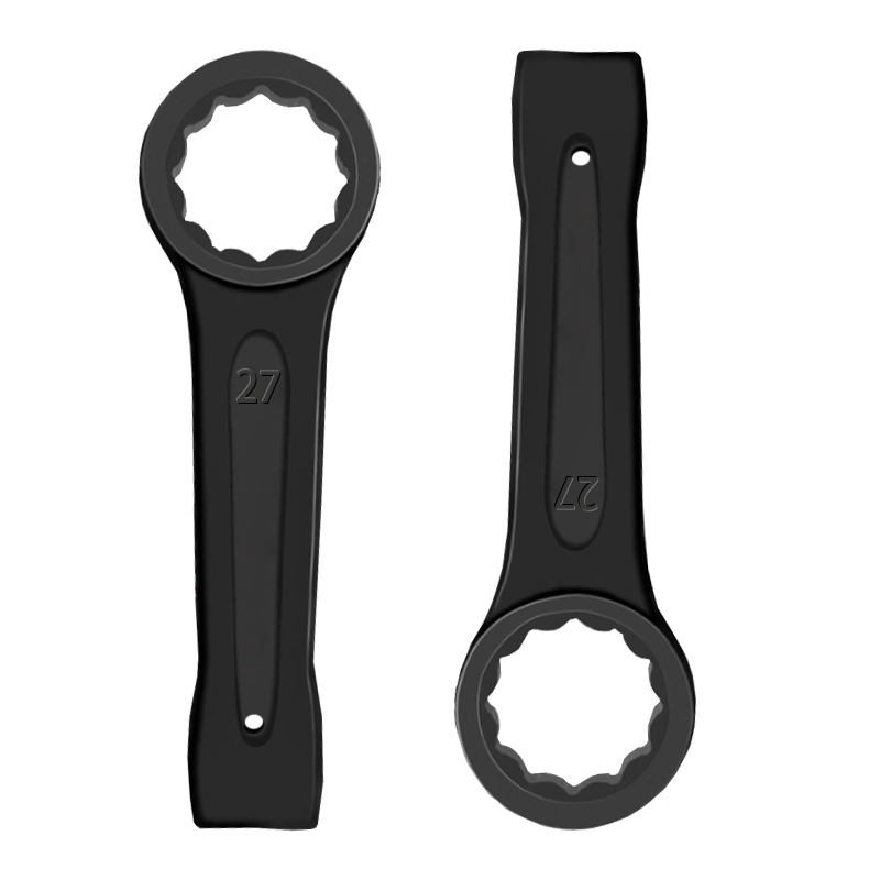 立伟铁牛敲击梅花扳手27mm/把高清大图