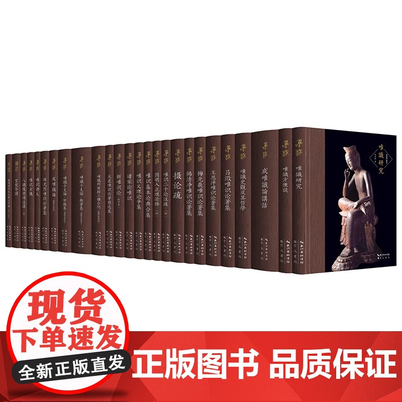 唯识基本论典合集-唯识学丛书第三辑 无著 世亲等 大乘五蕴论 大乘百法明门论 唯识二十论 唯识三十论 因明入正理论 八识高清大图