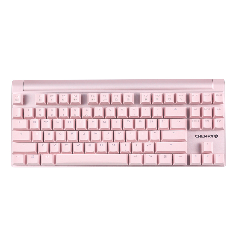 樱桃(CHERRY)机械键盘 G80-3888HYAEU-9 MX-BOARD 8.0 RGB 粉色 红轴 粉箱
