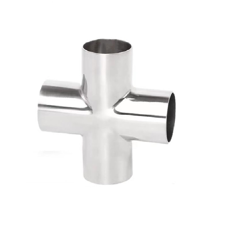 盛京联硕 不锈钢卫生级焊接四通Φ38【304材质】个