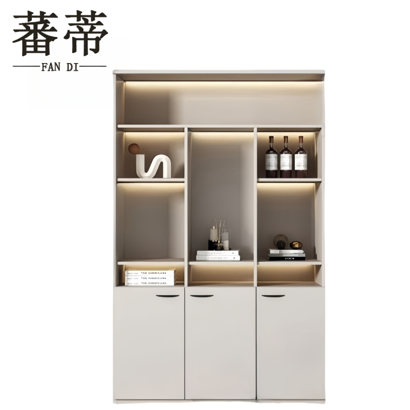 蕃蒂书柜三门 台高清大图