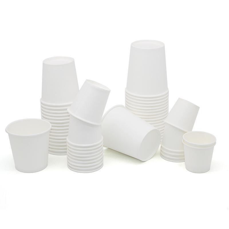 试饮杯小酒盅一次性纸杯子50只小号试喝杯迷你品尝杯一口杯|50ml白品尝杯2.5蛊司(小) 500只