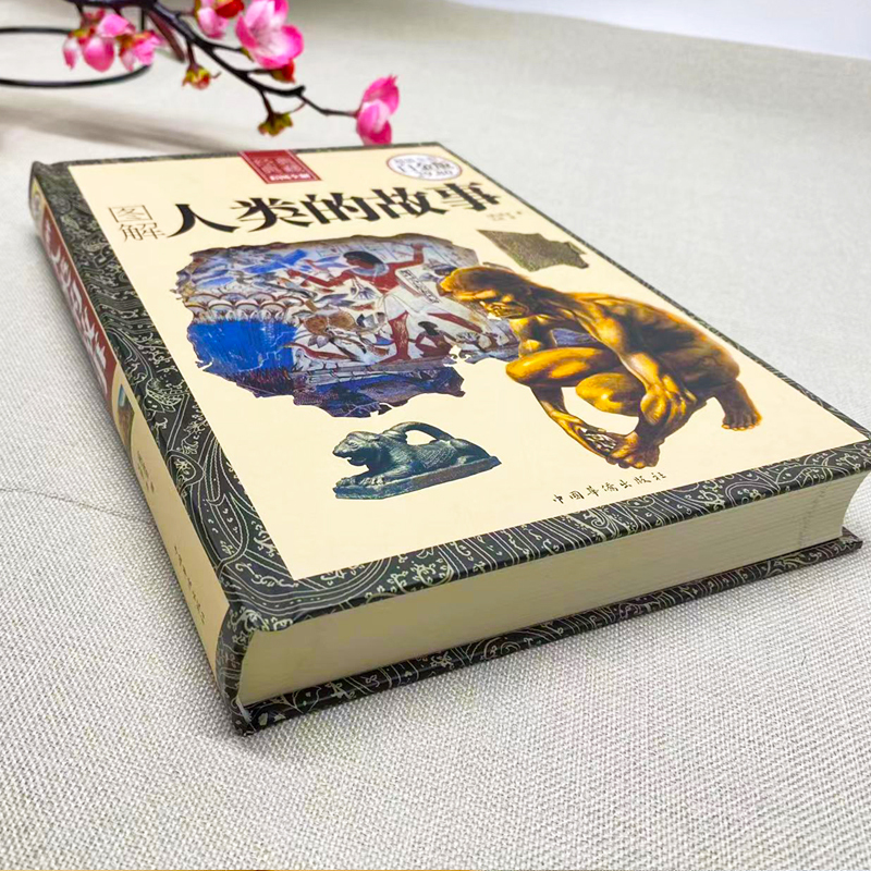 [正版]精装白金版 图解人类的故事 彩图全解全球世界通史人类故事社科读物 中国国家人文通史历史类书籍史学 研究初高中课