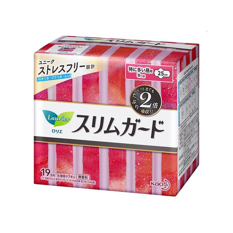 花王卫生巾乐而雅进口零触感 日用姨妈巾25cm19片