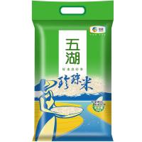 中粮·五湖珍珠米 过年年货大米珍珠香米 粒型圆润晶莹饱满 入口细腻软糯香米 营养丰富 5kg 4袋/箱 单箱价