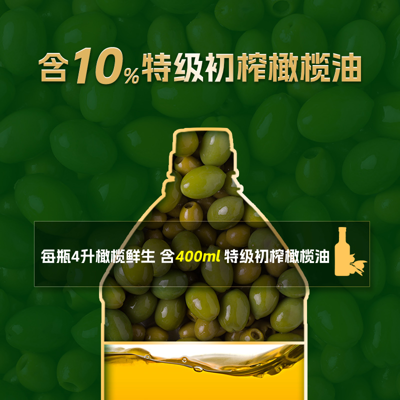 金龙鱼橄榄调和油1.8L高清大图