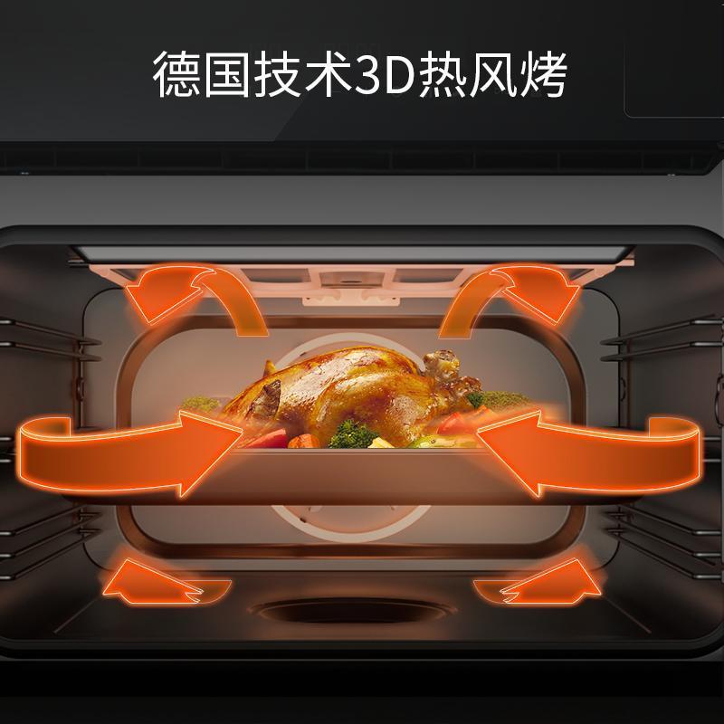西门子(SIEMENS)嵌入式蒸烤一体机二合一45L家用自清洁 CS289ABS0W高清大图