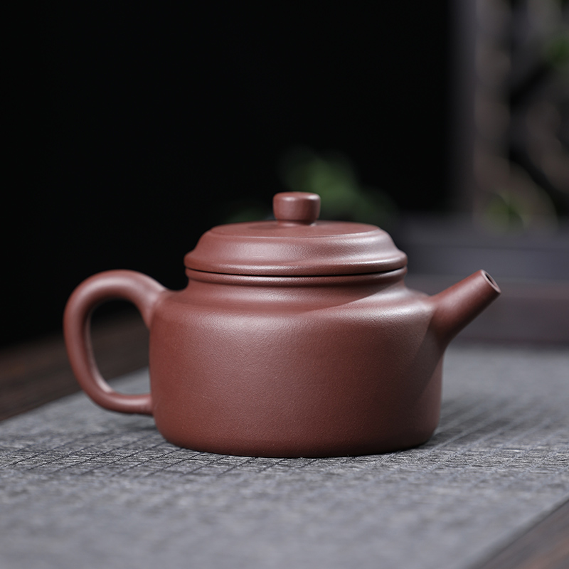 元青茶壶(MULTIPOTENT)宜兴紫砂茶具功夫茶壶紫砂壶单壶泡茶壶 德钟壶高清大图