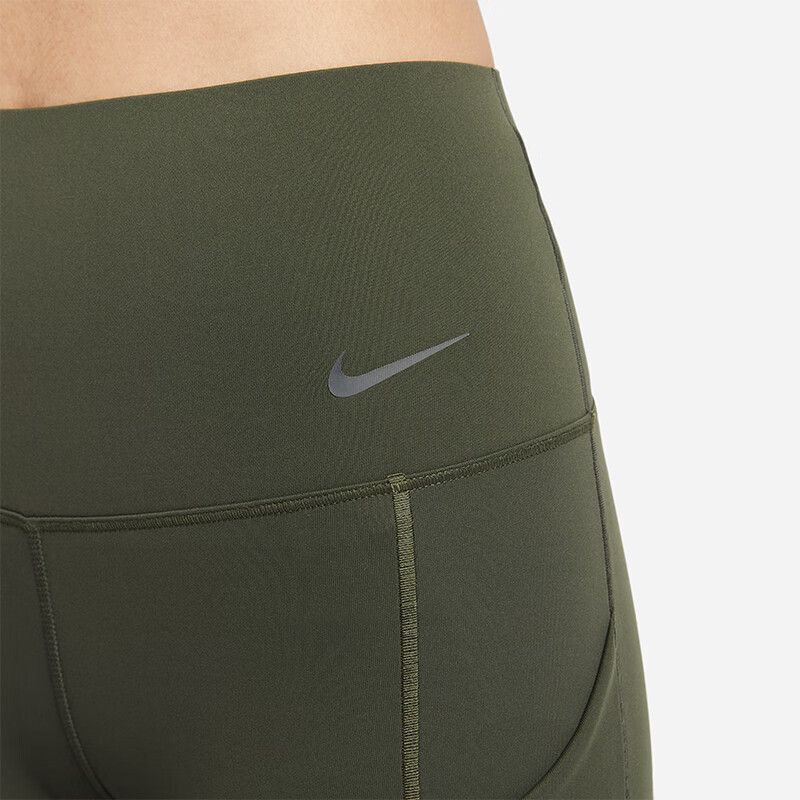 NIKE耐克女裤春新款针织加绒保暖宽松休闲运动收口长裤DQ5898-325