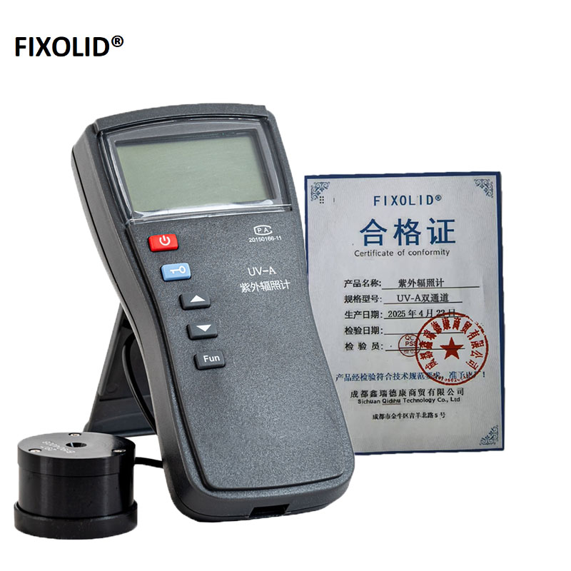FIXOLID 紫外辐照计 UV-A双通道 台高清大图