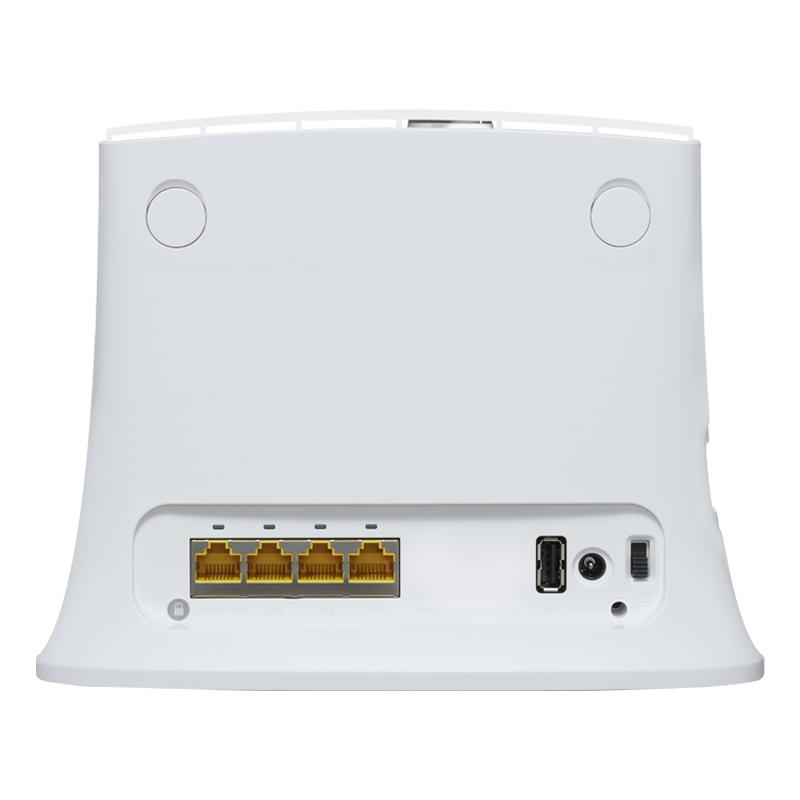 [每月3000G一年免充值]中兴移动4G路由器无线插卡转有线CPE企业工业级宽带随身wifi无线上网流量MF283U