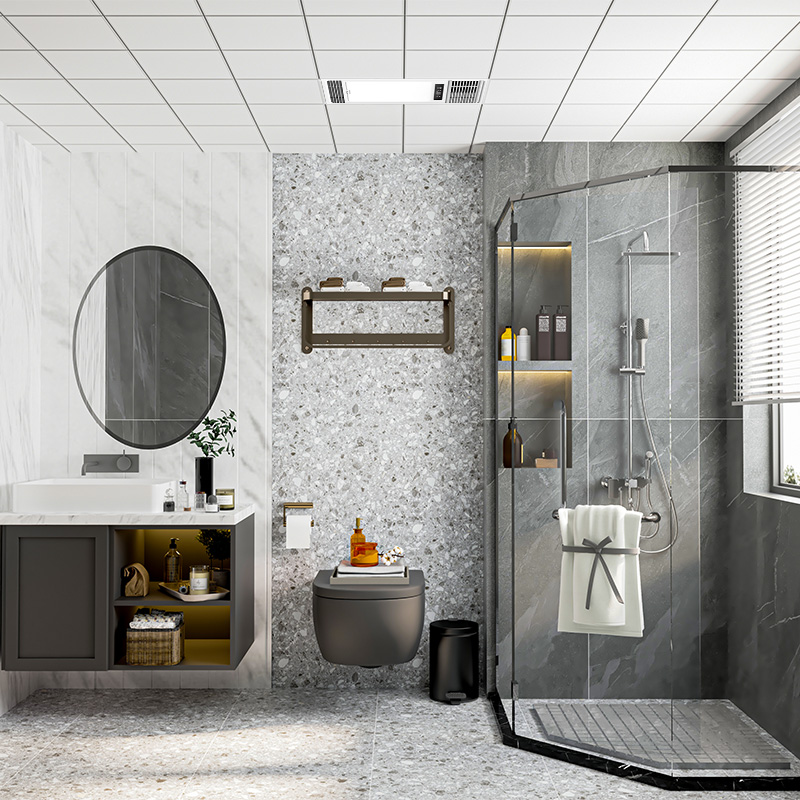 欧普照明浴霸F157★宽屏照明超薄易装(不含安装)高清大图