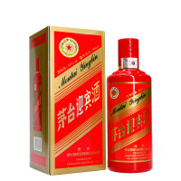 贵州茅台 茅台迎宾中国红（2017年）酱香型白酒500ml*6瓶整箱出售
