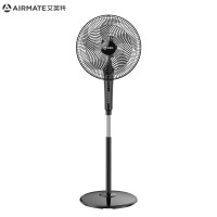 艾美特（AIRMATE）五叶3档家用遥控电风扇大风量空气循环摇头立式落地扇节能风扇轻音柔风
