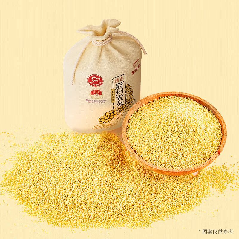 金龙鱼-精选蔚州贡米有机小米1.5kg高清大图