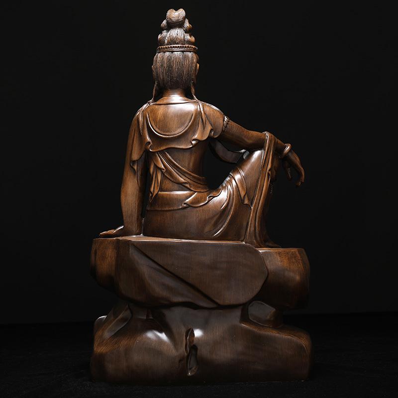 美帮汇自在观音佛像供奉家用海观世音菩萨摆件客厅新中式禅意高清大图