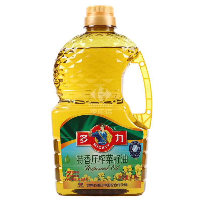 多力特香压榨菜籽油18l