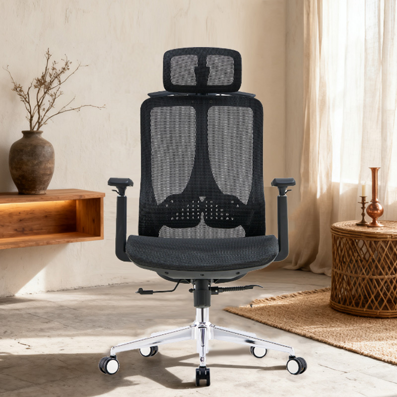 臻远 ZY-8951 办公椅人体工学椅转椅 3D扶手 黑框 单位:把高清大图