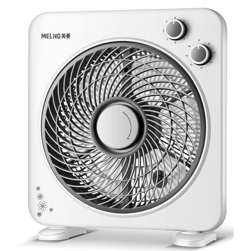 美菱meling空调扇台式电风扇家用转页扇小风扇鸿运扇学生电扇宿舍床上