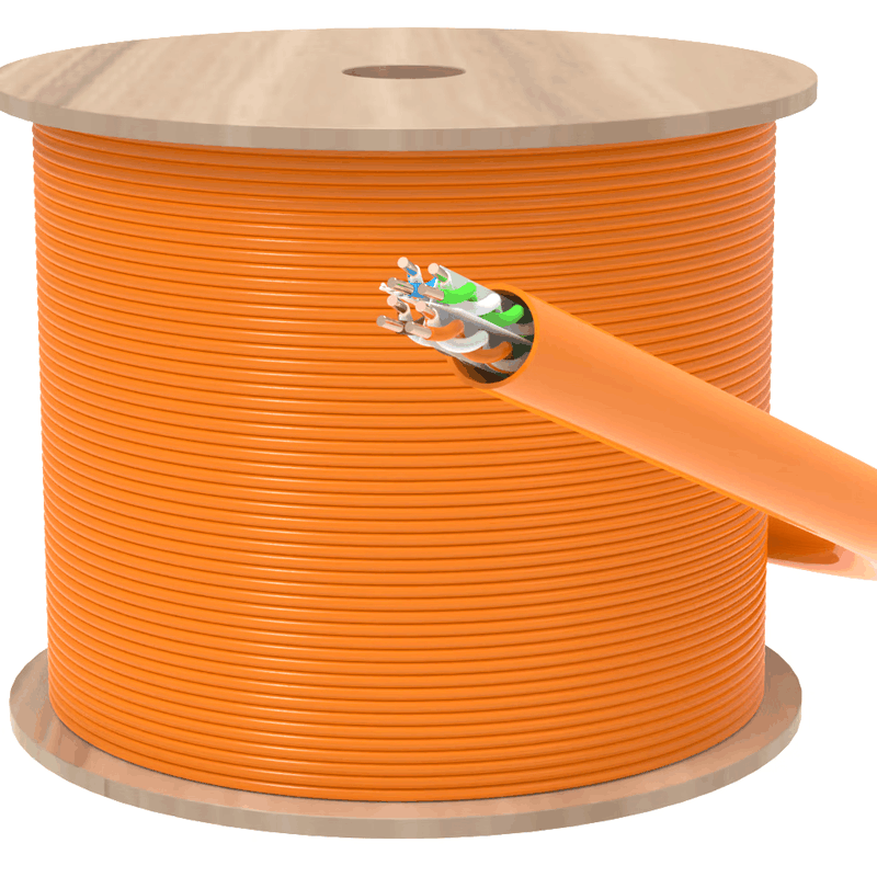 淘行者 TXZ-73 七类非屏蔽低烟无卤成箱网线 305米/箱(计价单位:箱)橙色图片