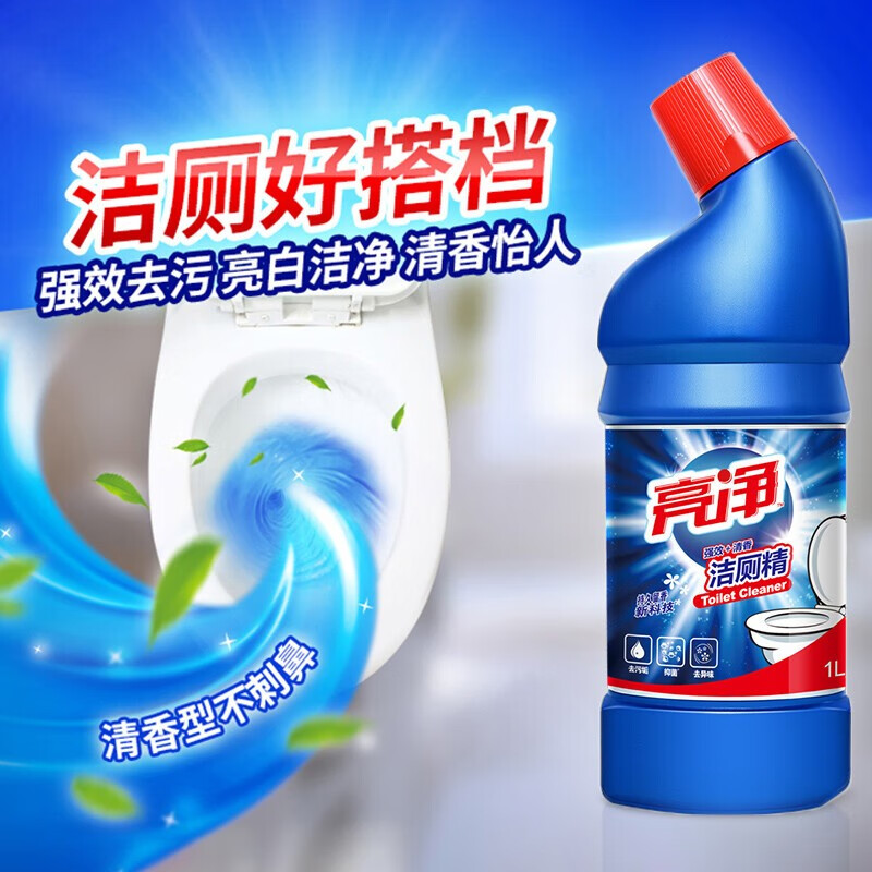 威露士(Walch) 亮净洁厕液1L*1瓶高清大图