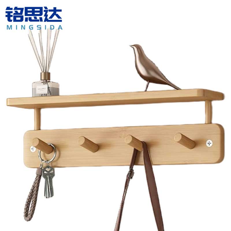 铭思达挂钩置物架四钩个高清大图