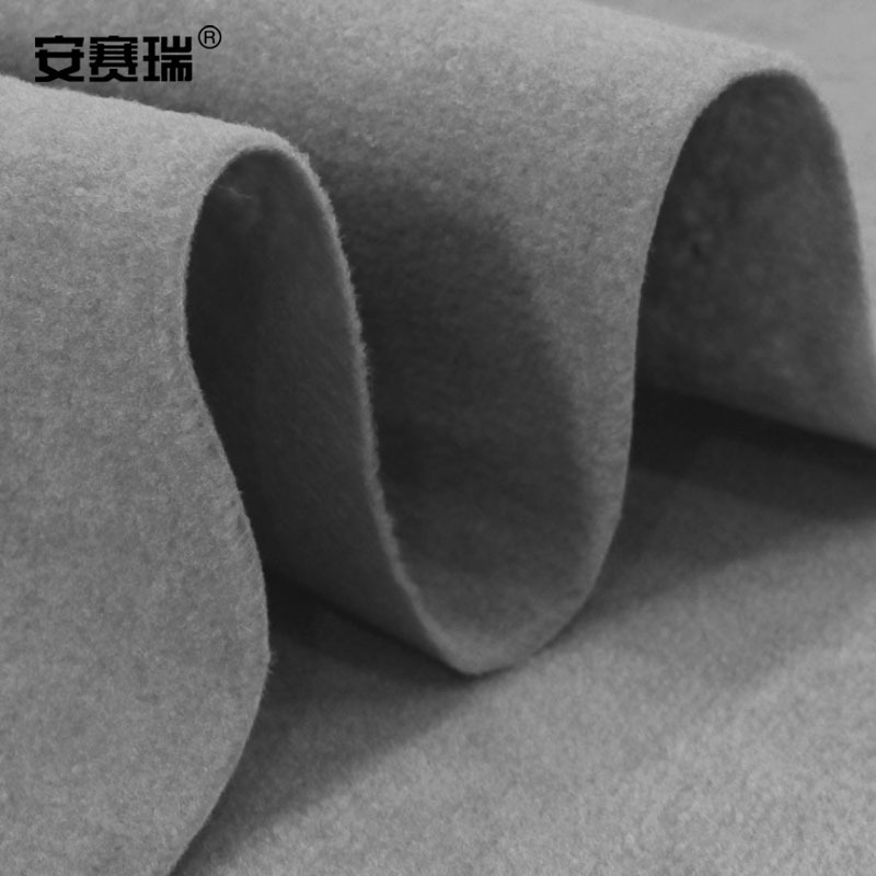 安赛瑞 一次性地毯商用婚庆办公室楼梯开业展会舞台过道长期使用 长10m厚5mm灰色26336