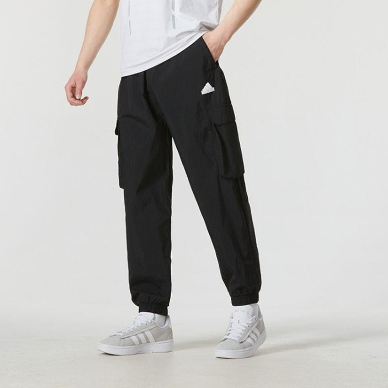 adidas/阿迪达斯男子夏季新款简约运动休闲梭织长裤 IN3702 C